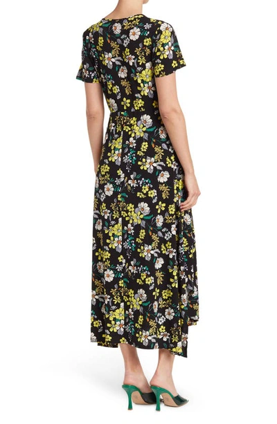 Love By Design Colette Double Layer Maxi Dress In Daffodils