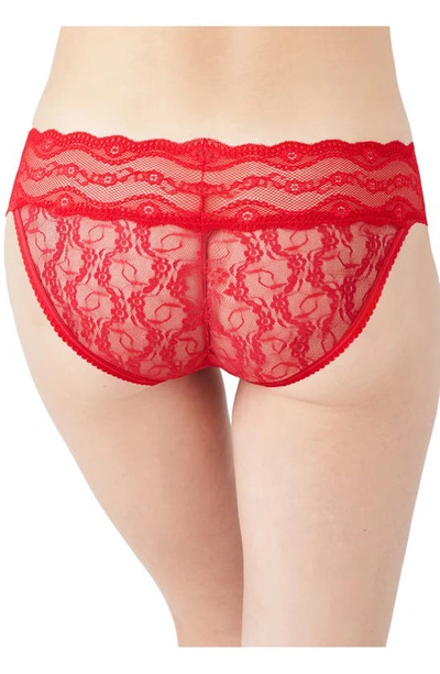 Shop B.tempt'd By Wacoal 'lace Kiss' Bikini In Crimson Red