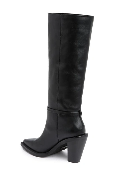 Rebecca Minkoff Santal Leather Knee High Boot In Black | ModeSens