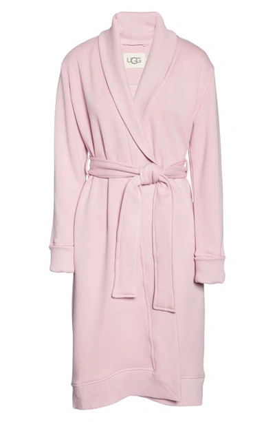 Shop Ugg Karoline Fleece Robe In Lavender Breeze