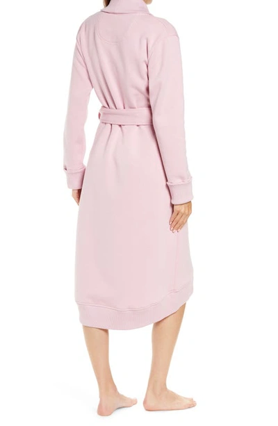 Shop Ugg Karoline Fleece Robe In Lavender Breeze