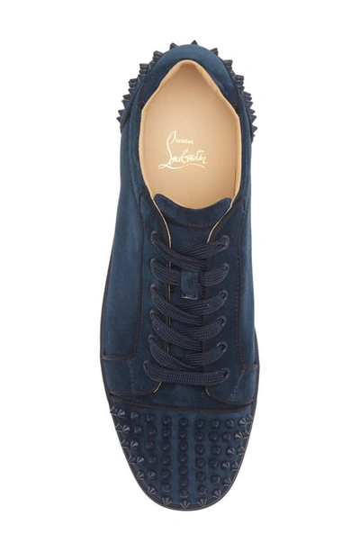 Buy Christian Louboutin LOUIS ORLATO FLAT LAME 1181133 Studs Decoration  High Cut Sneakers Denim Shoes Blue 39 Blue from Japan - Buy authentic Plus  exclusive items from Japan