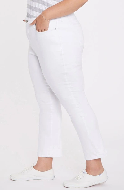 Shop Nydj Coolmax® Slim Ankle Bootcut Jeans In Optic White
