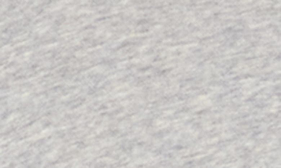 Shop Adidas Originals Logo Hoodie In Medium Grey Heather/white