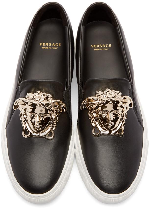 versace medusa slip on