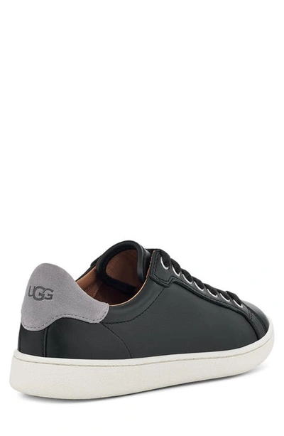 Ugg Milo Leather Sneaker In Black | ModeSens