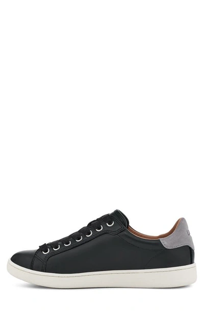 Ugg Milo Leather Sneaker In Black | ModeSens