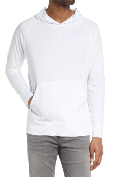 Shop Live Live Pima Cotton Hoodie In Whiteout