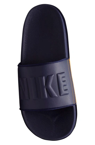 Shop Nike Offcourt Sport Slide In Blackened Blue/ Blackened Blue