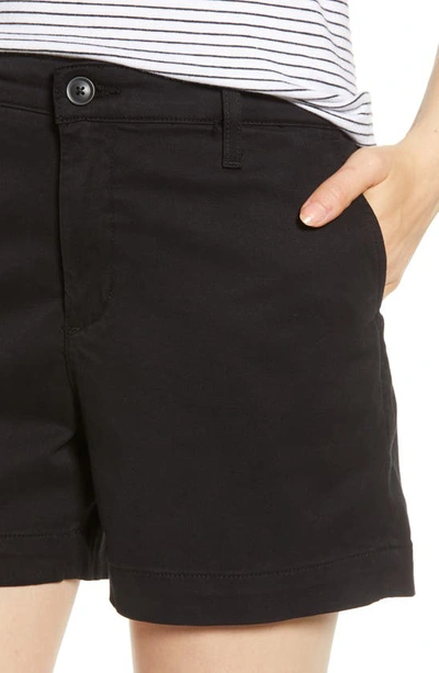Shop Ag Caden Tailored Trouser Shorts In Super Black