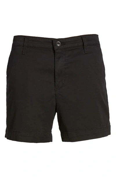 Shop Ag Caden Tailored Trouser Shorts In Super Black