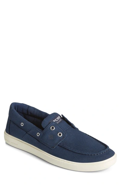 Shop Sperry Outer Banks 2-eye Boat Shoe In Navy