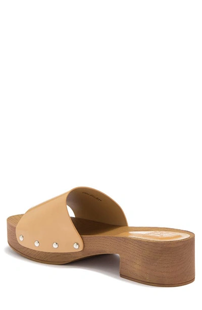 Shop Dirty Laundry Howl Patent Slide Sandal In Nude Patent