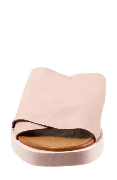 Shop Bueno Jesse Slide Sandal In Dusty Mauve