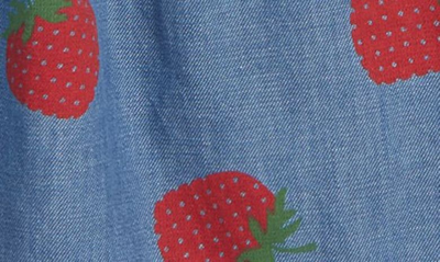 TUCKER + TATE PRINT CHAMBRAY DRESS 