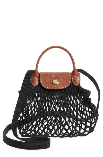 Le Pliage Filet XS Mesh bag Black - Canvas (10139HVH001)