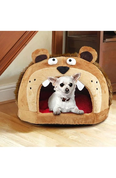 Shop Petkit Pet Life® Roar Snuggle Plush Dog Bed