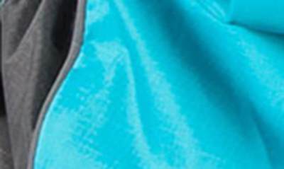 Touchdog Quantum-ice Full-bodied Adjustable And 3m Reflective Dog Jacket In Ocean Blue Grey