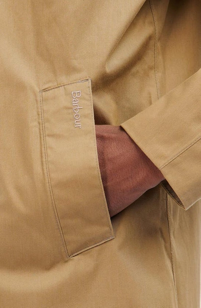 Shop Barbour Rokig Button-up Jacket In Sand/ Dress