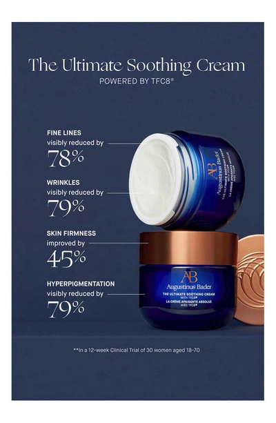 Augustinus Bader Women's The Ultimate Soothing Cream 50ml Metal In Regular