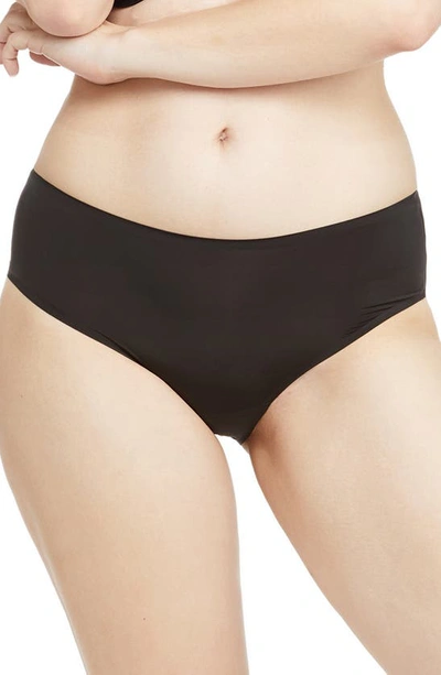 Uwila Warrior Three-pack No Brainer Stretch Bikini Briefs In 2 Almond And 1 Tap Shoe Black
