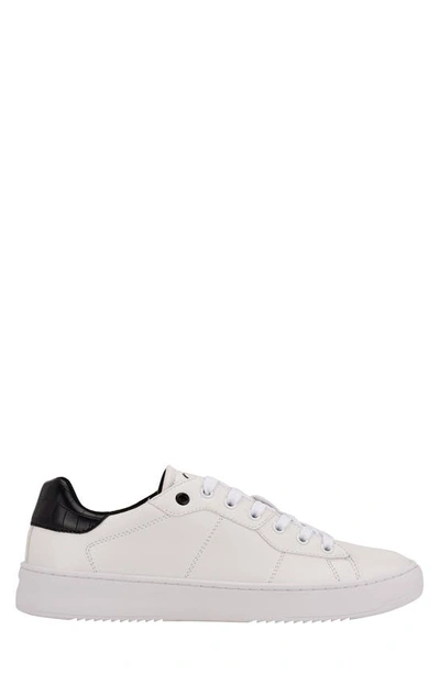 Shop Calvin Klein Lucio Fashion Sneaker In White/ Black