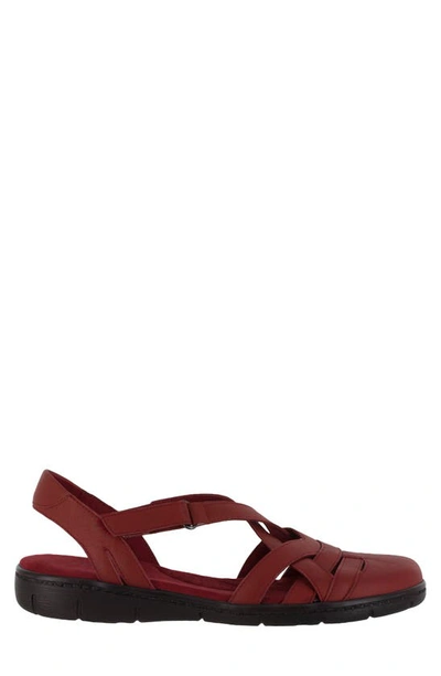 Easy Street Garrett Flats In Red