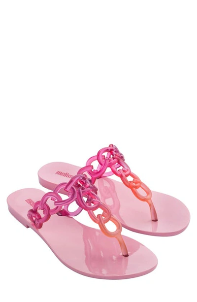 Melissa big chain flip flop cheap