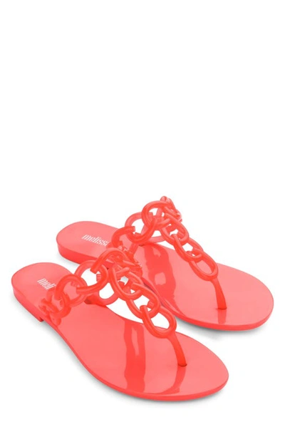 Melissa big chain flip flop cheap