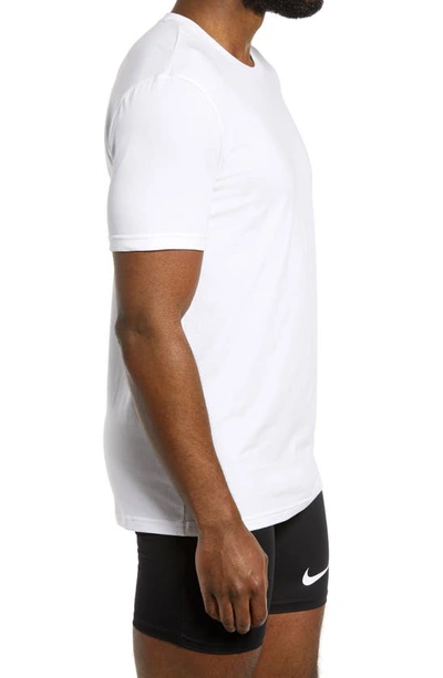 Shop Nike 2-pack Dri-fit Crewneck T-shirts In White