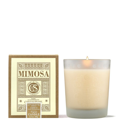 Shop Czech & Speake Mimosa Candle (180g) In Multi