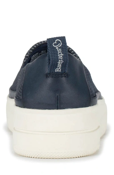Baretraps Women's Nevin Slip-on Sneaker Women's Shoes In Navy Blue Mesh