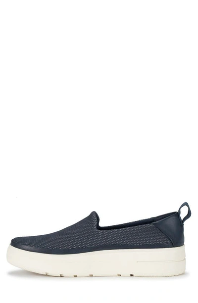Baretraps Women's Nevin Slip-on Sneaker Women's Shoes In Navy Blue Mesh