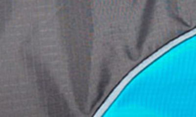 Pet Life Touchdog Subzero-storm Waterproof 3m Reflective Dog Coat In Sky Blue And Black
