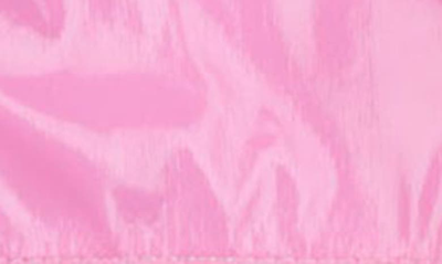 Pet Life Two-tone Adjustable Dog Raincoat In Pink And White