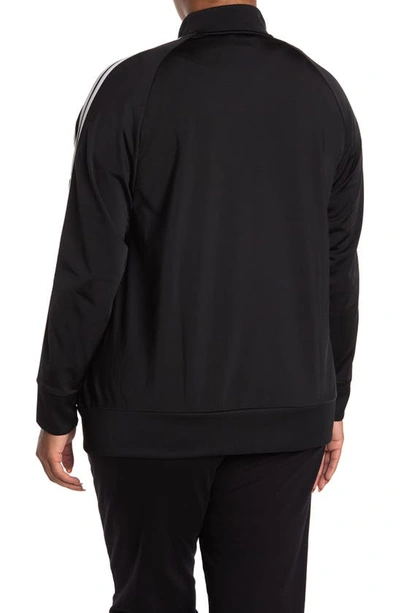 Shop Adidas Originals Warm-up Tricot Slim 3-stripes Track Jacket In Black