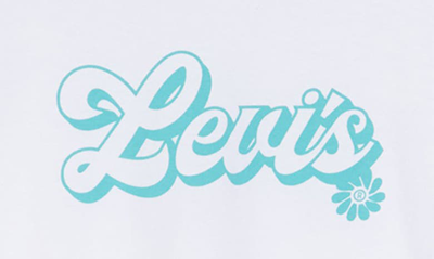 Levi's Cotton Logo Ringer T-shirt In Script Levis White | ModeSens