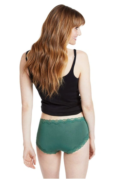 Uwila Warrior Sayings 2 Soft Silks Bikini Briefs In Smoke Pine