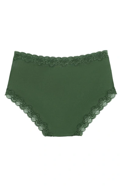 Uwila Warrior Sayings 2 Soft Silks Bikini Briefs In Smoke Pine