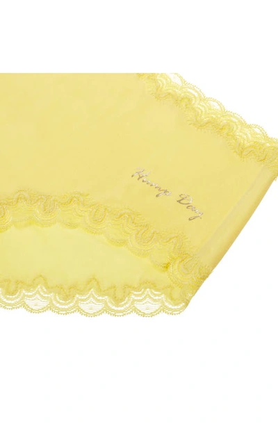 Uwila Warrior Sayings 2 Soft Silks Bikini Briefs In Lemon Zest
