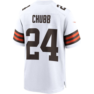 Nike Nfl Cleveland Browns Men's Vapor Untouchable (nick Chubb) Limited  Football Jersey In White