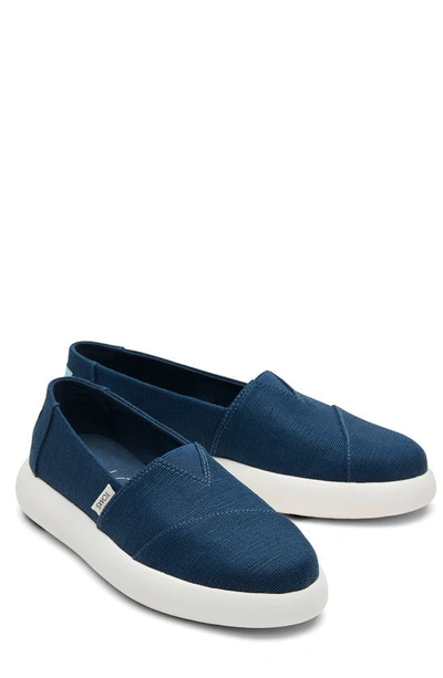 Shop Toms Alpargata Mallow Slip-on Sneaker In Blue