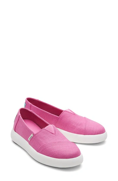 Shop Toms Alpargata Mallow Slip-on Sneaker In Bright Pink
