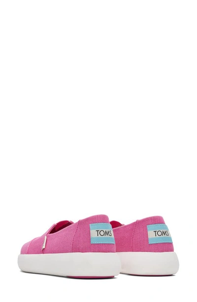 Shop Toms Alpargata Mallow Slip-on Sneaker In Bright Pink