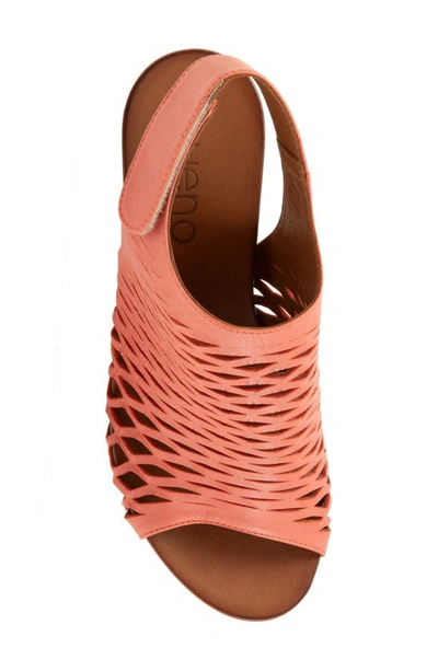 Shop Bueno Lacey Slingback Sandal In Coral