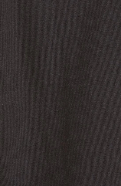 Shop Frame Puff Sleeve Organic Cotton Top In Noir