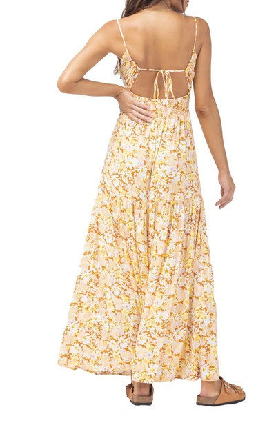 L*space Zuri Cutout Maxi Sundress In What In Carnation