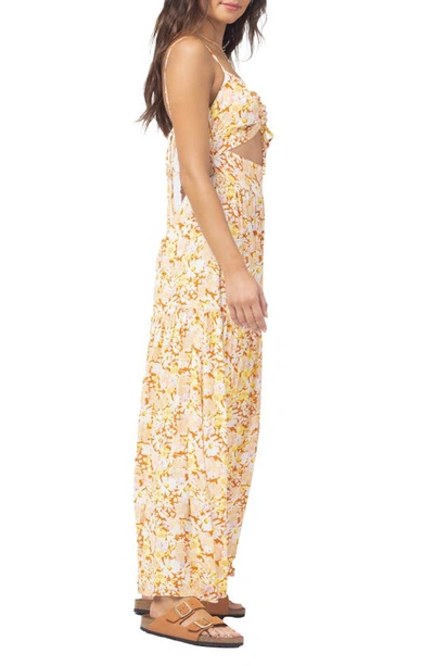 L*space Zuri Cutout Maxi Sundress In What In Carnation