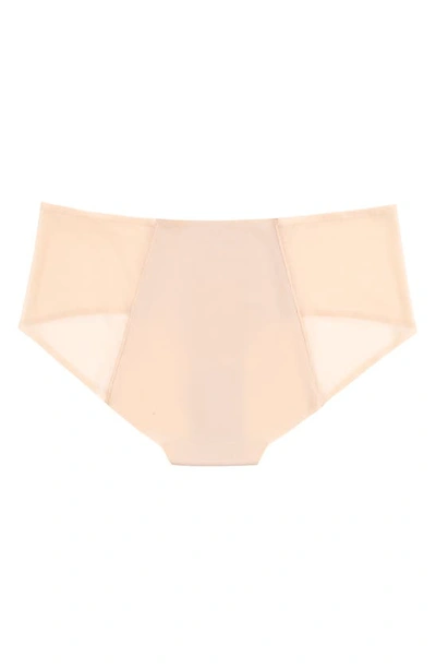 Uwila Warrior Happy Seams Mesh-inset Briefs In Smoke Grey