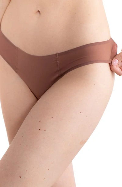 Uwila Warrior Vip Lace Trim Thong In Toffee